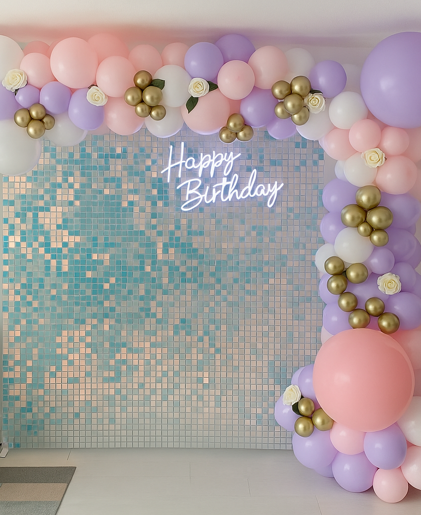 Stunning birthday decoration services in Delhi NCR, featuring personalized themes and vibrant balloon arrangements.